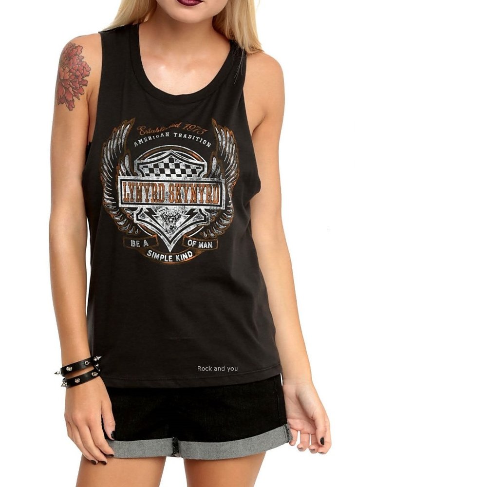 Lynyrd Skynyrd Southern rock blues Official Muscle Tank Top XL NWT
